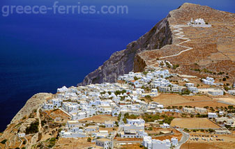 Folegandros en Ciclades, Islas Griegas, Grecia