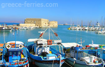 Heraclion en la isla de Creta, Islas Griegas, Grecia