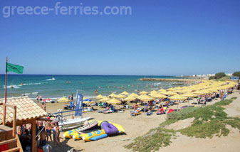 Heraklion Griechischen Inseln Kreta Griechenland Strand Kokkini Hani