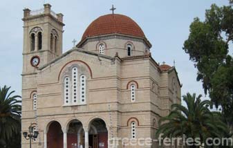 Kerken en Kloosters op Hydra Eiland, Saronische Eilanden, Griekenland