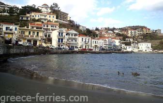 Evdilos Ikaria Eiland, Oost Egeische Eilanden, Griekenland