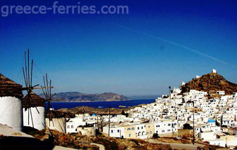 Chora Ios Eiland, Cycladen, Griekenland