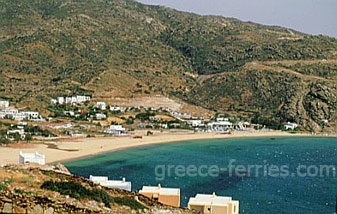 Milopotas Ios en Ciclades, Islas Griegas, Grecia