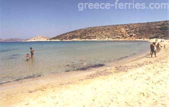 Παραλία Λιβάδι Νησί Ηράκλεια Κυκλάδες ελληνικά νησιά Ελλάδα
