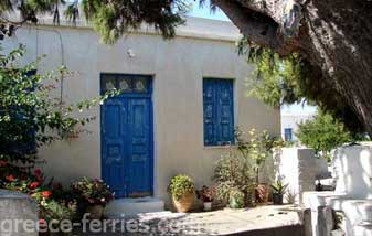 Arquitectura de Heraclia en Cíclades, Islas Griegas, Grecia