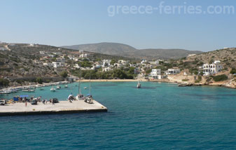 Irakleia Kykladen griechischen Inseln Griechenland