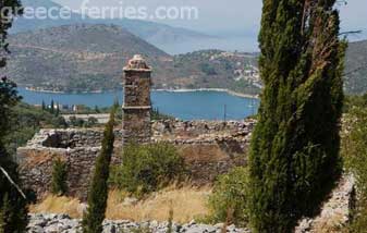 Arqueología de Ítaca en Ionio Grecia