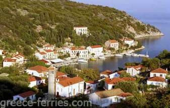 Kioni Ithaka Greek Islands Ionian Greece