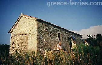 Iglesias y Monasterios de Ítaca en Ionio Grecia