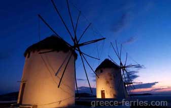 Mykonos en Ciclades, Islas Griegas, Grecia