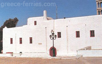 L'Abbaye de la Vierge de Tourlianis Mykonos Cyclades Grèce