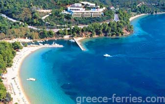 Megali Ammos Strand Skiathos Eiland, Sporaden, Griekenland