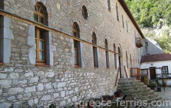 The monastery of Evagelistria Skiathos Greek Islands Sporades Greece