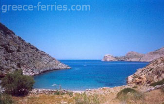 Armeos Strand Syros Eiland, Cycladen, Griekenland