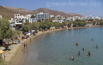 Megas Gialos Strand Syros Eiland, Cycladen, Griekenland