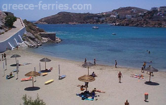 Vari Strand Syros Eiland, Cycladen, Griekenland