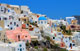 Fira Thira Santorini Eiland, Cycladen, Griekenland