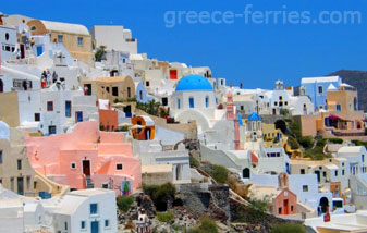 Fyra Firostefani Thira Santorini Cyclades Greek Islands Greece