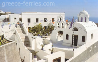 Museo Folclore de Santorini o Thira en Ciclades, Islas Griegas, Grecia