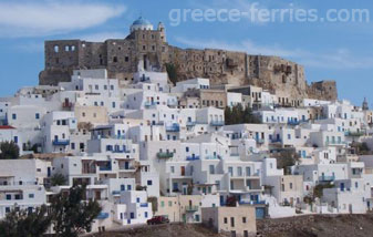 Castro Veneciano de Guerini o Querini o Quirini Astipalea en Dodecaneso, Islas Griegas, Grecia