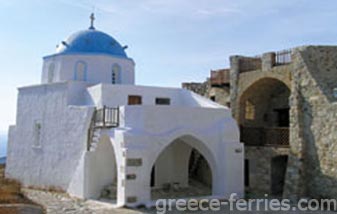 Agios Georgios Tempel Astypalea Eiland, Dodecanesos, Griekenland