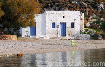 Architectuur van Kalymnos Eiland, Dodecanesos, Griekenland