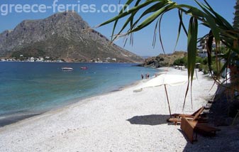 Myrties Strand Kalymnos Eiland, Dodecanesos, Griekenland