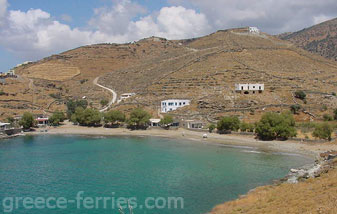 Kampi Beach Kea Tzia Cyclades Greek Islands Greece
