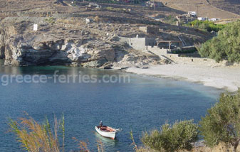 Cunduros Playas Kea Tzia en Ciclades, Islas Griegas, Grecia