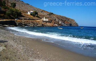 Orchos Strand Kea Tzia Eiland, Cycladen, Griekenland