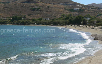 Otzias Playas Kea Tzia en Ciclades, Islas Griegas, Grecia