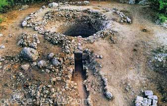 Tombe Mycénienne Céphalonie îles Ioniennes Grèce