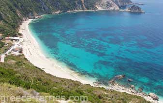 Petani Strand Kefalonia Eiland, Ionische Eilanden, Griekenland