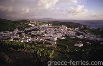 Palio Horio Neo Horio Kimolos Kykladen griechischen Inseln Griechenland