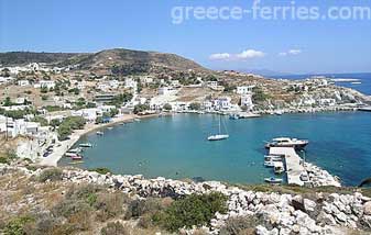 Psathi Kimolos Kykladen griechischen Inseln Griechenland