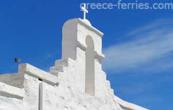 Iglesias y Monasterios de Kimolos en Ciclades, Islas Griegas, Grecia