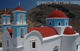 Kerken en Kloosters op Kasos Eiland, Dodecanesos, Griekenland
