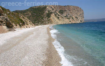 Kythira Isole Greche Grecia Cabonada Spiaggia