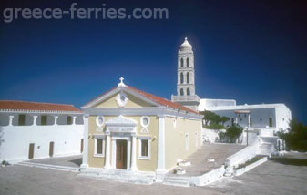 Het Heilige Klooster Kythira Eiland, Griekse Eilanden, Griekenland