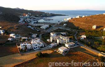 Loutra Kithnos Eiland, Cycladen, Griekenland