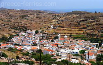 Driopida Kiznos en Ciclades, Islas Griegas, Grecia