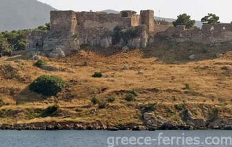 Histoire de l’île de Lesvos (Mytilène) de l’Egée de l’Est Grèce