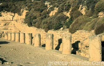 Il tempio di Kaviron Limnos Egeo Orientale Isole Greche Grecia