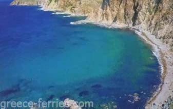 Kotsina Strand Limnos östlichen Ägäis griechischen Inseln Griechenland