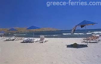 Riha Nera Spiagga Limnos Egeo Orientale Isole Greche Grecia