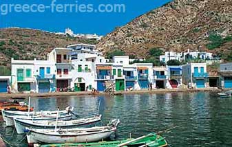 Klima Milos en Ciclades, Islas Griegas, Grecia