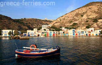 Klima Milos en Ciclades, Islas Griegas, Grecia