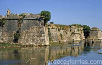 Le château d’Agia Mavra Leucade îles Ioniennes Grèce