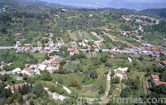 Spanochori Lefkada ionische Inseln griechischen Inseln Griechenland