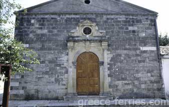 Die Kirche des Agios Nikolaos Lefkada ionische Inseln griechischen Inseln Griechenland